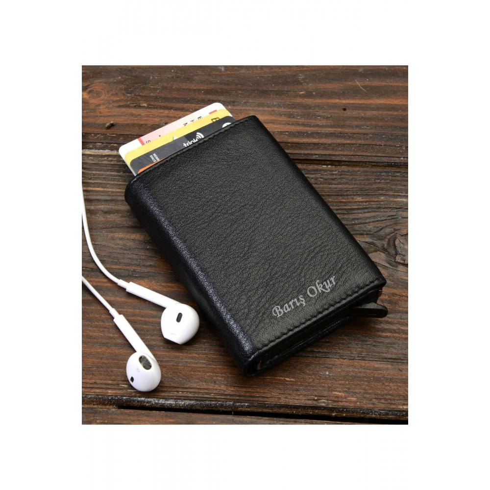 Kişiye Özel Isimli Mekanizmalı Deri Cüzdan Anahtarlık Tesbih Kalem Ve Çakmak Set