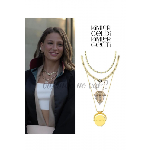 Serenay 2 li Kolye seti