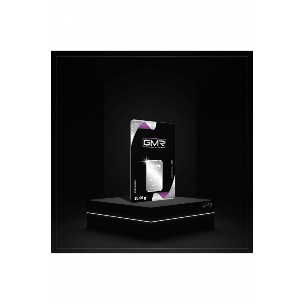 20 Gram Külçe Gümüş