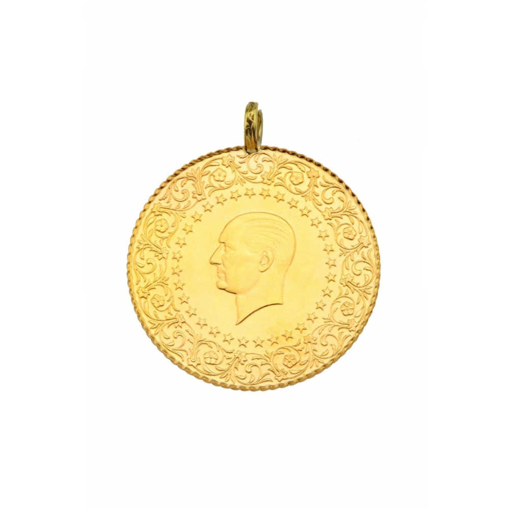 1 Adet Yeni Tarihli Yarım Altın