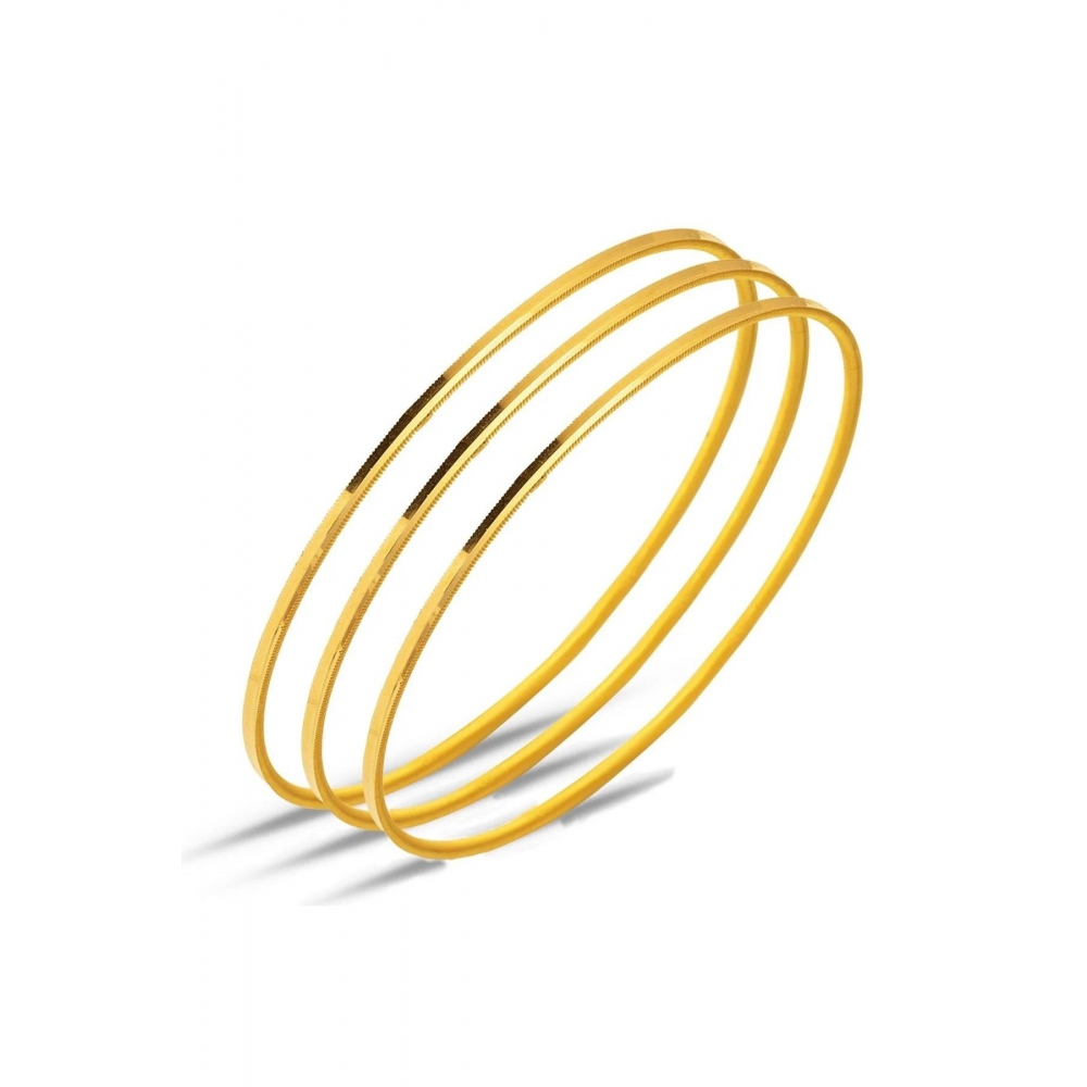 10 Gr 22 Ayar Altın Oluklu Ajda Bilezik, 58-60-62-64-66-68 Beden, Işçiliksiz Yatırımlık