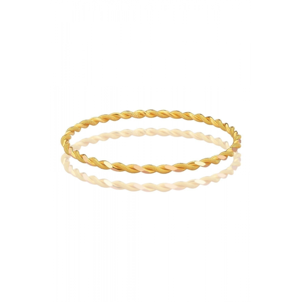 10 Gr (gram) 22 Ayar Işçiliksiz Paftalı Burma Bilezik