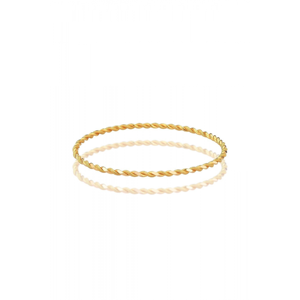 7 gr (gram) 22 Ayar Işçiliksiz Paftalı Burma Bilezik