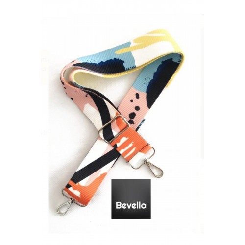 Polyester Kolon Ayarlanabilir Çanta Sapı (120 CM) / Fırça Desen