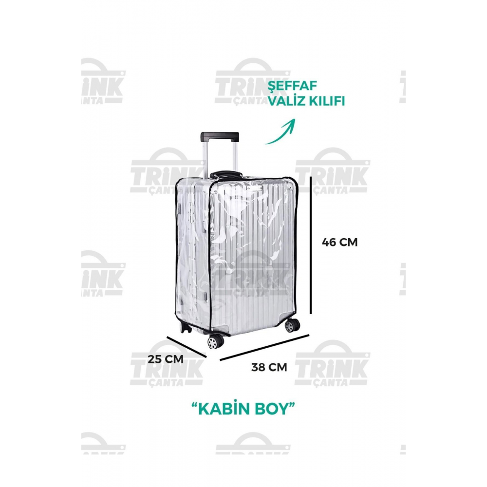 Şeffaf Bavul ve Valiz Kılıfı TRİNK-VLZ1060