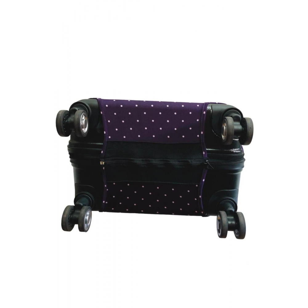 Trend Global Valiz Bavul Koruyucu Kılıfı MOR puantiyeli