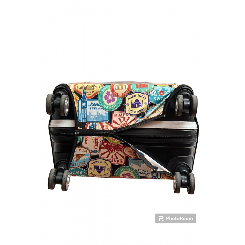 Valiz Bavul Koruyucu Kılfı Honolulu Desen