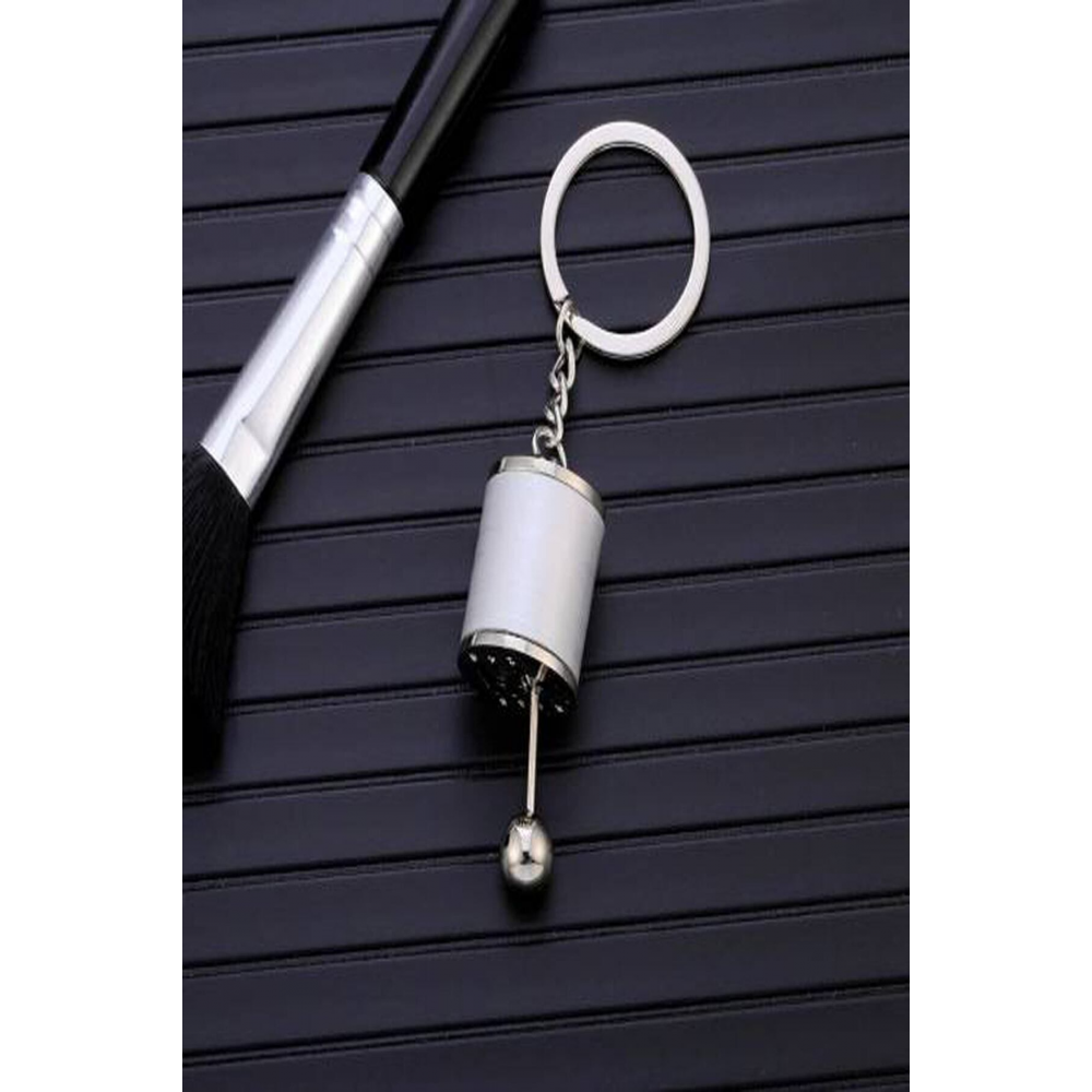 Hareketli Araba Renk Altı Hız Manuel Vites Dişli Shifter Topuzu Metal Vites Anahtarlık