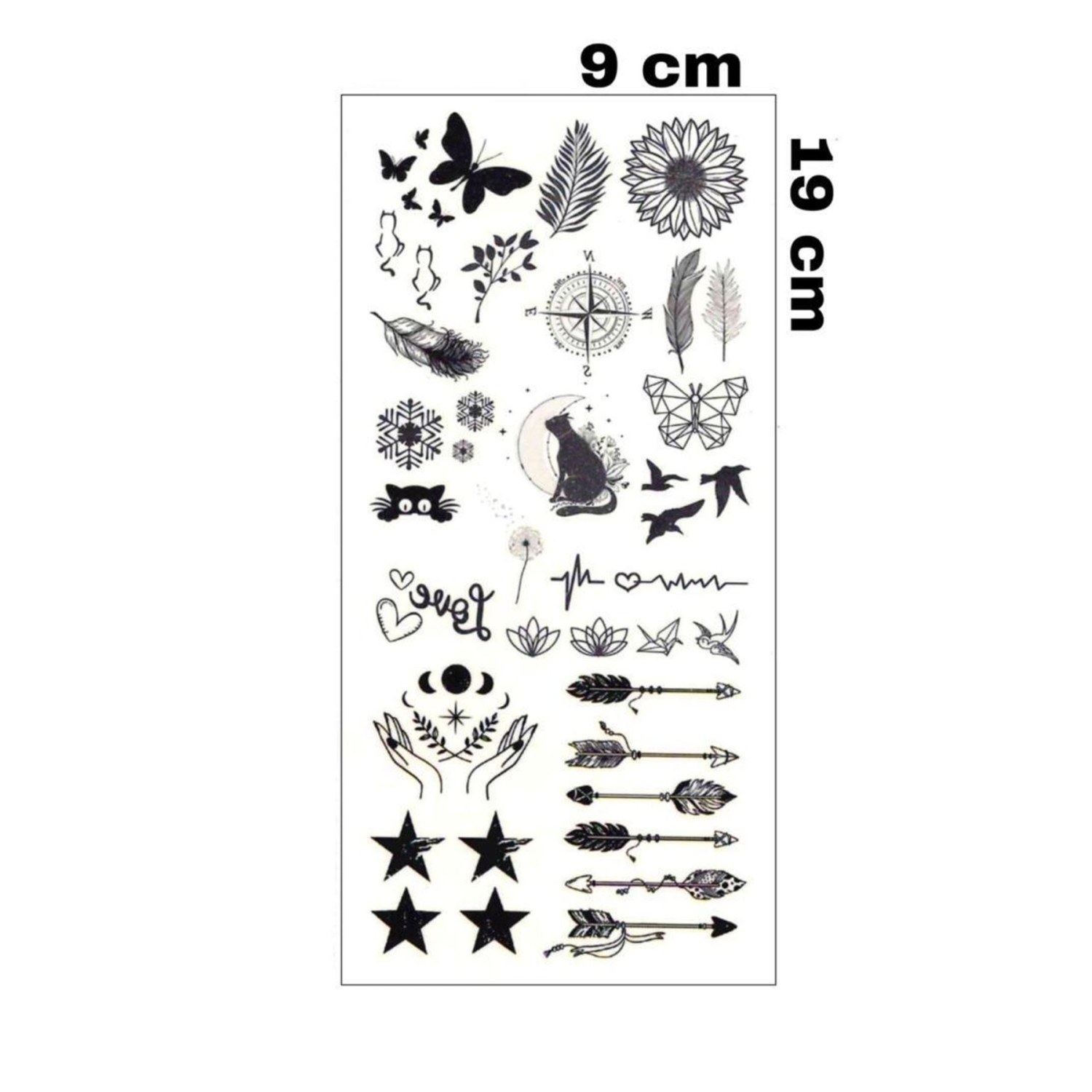 Karışık Model Çeşitli Dövmeler