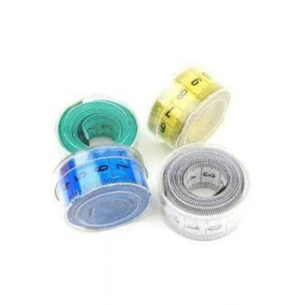 Klasik 1,5 Metre Kutulu Çift Yönlü Terzi Okul Mezura Mezure Mezro