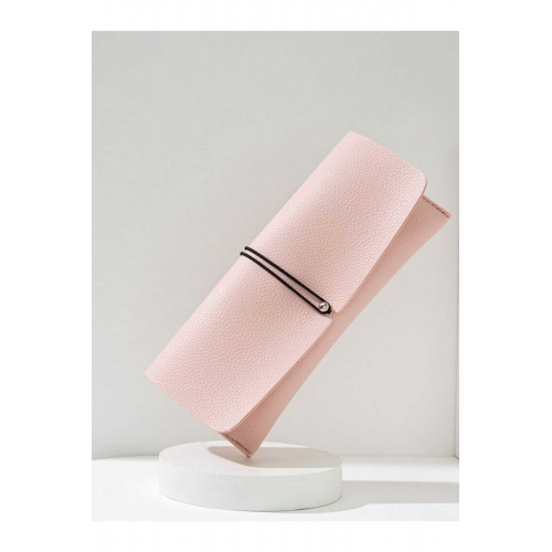 PUDRA LASTİKLİ GÖZLÜK KILIFI