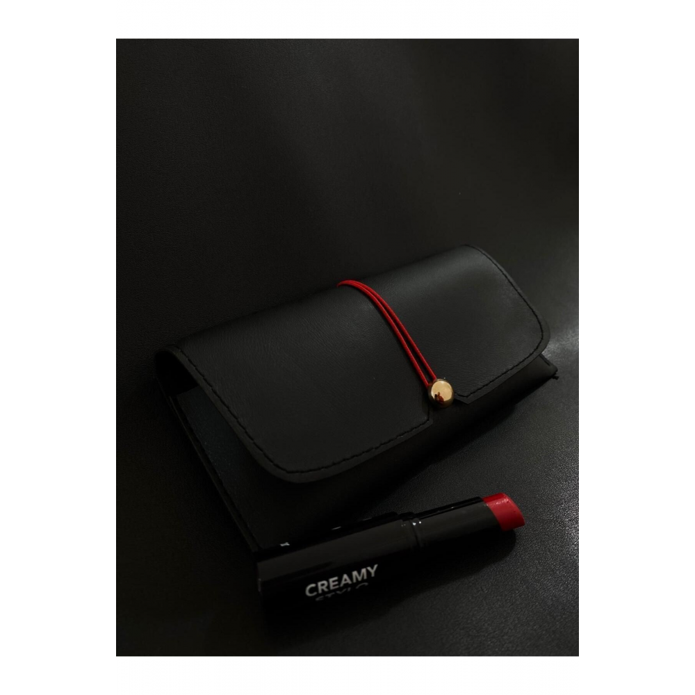 SİYAH LASTİKLİ GÖZLÜK KILIFI