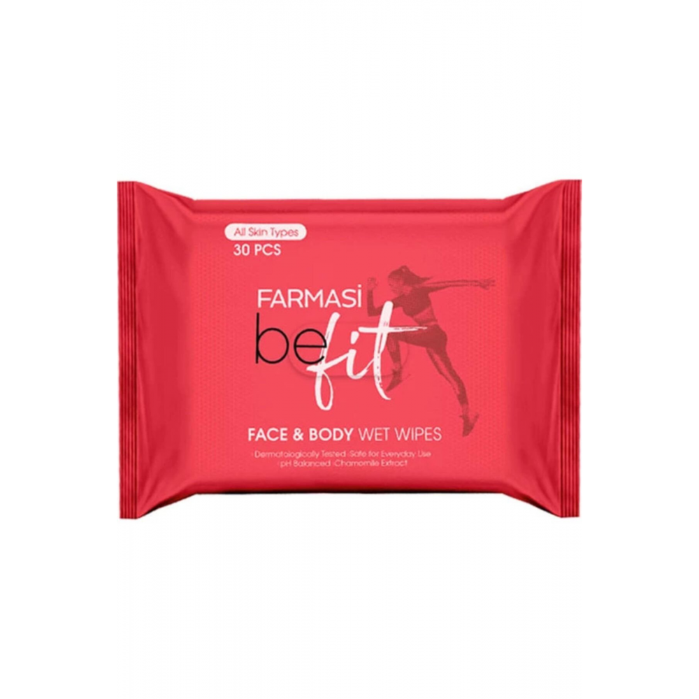 Be Fıt Yüz Ve Vücut Için Islak Mendil 30 Adet