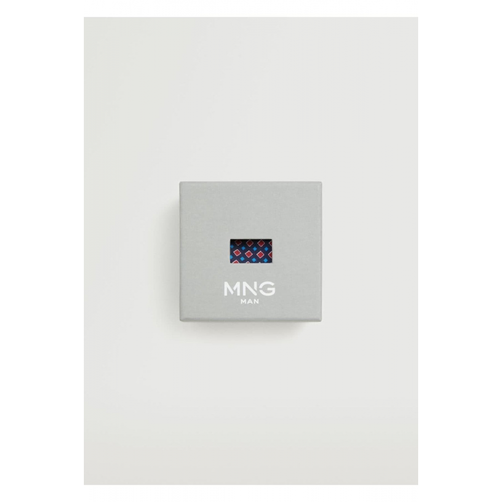 Desenli İpek Cep Mendili