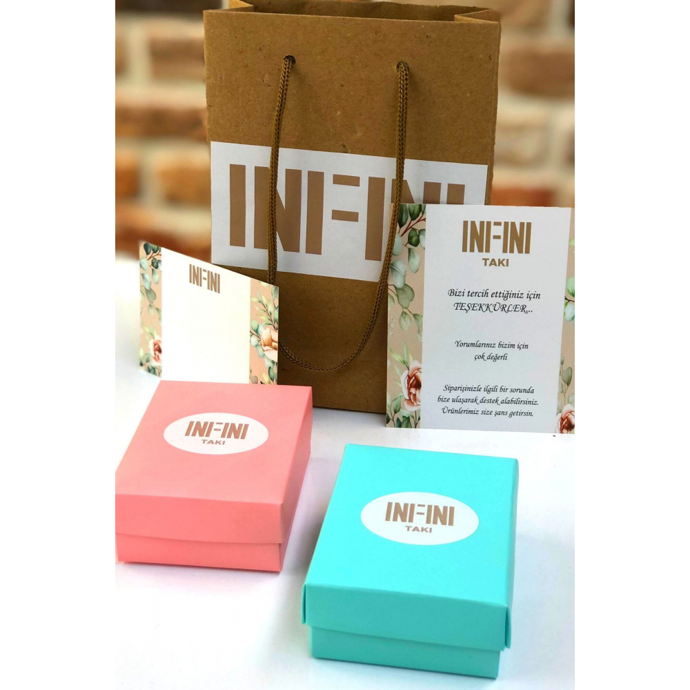 925 Ayar Gümüş Zirkon Taşlı Plaka Harf Kolye Ucu