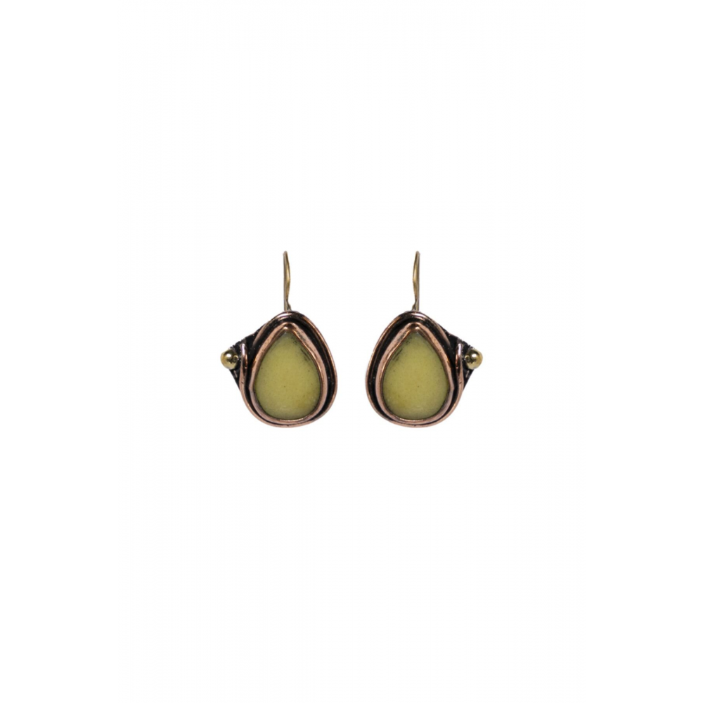 Akik Doğal Taş Saf Bakır Bilezik Kolye Küpe Set Bakır Takı Bileklik Bolluk Bereket Ve Nazar Taşı