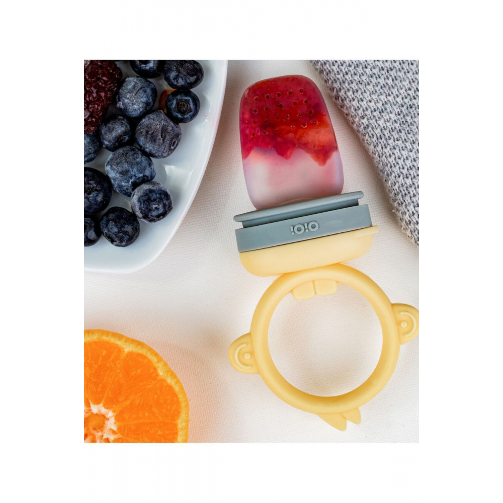 Meyve & Sebze Alıştırıcı Püre Mellow Yellow/Powder Grey