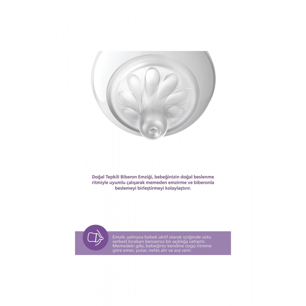 Natural Response Pp Biberon 3 Ay 330ml Scy906/01