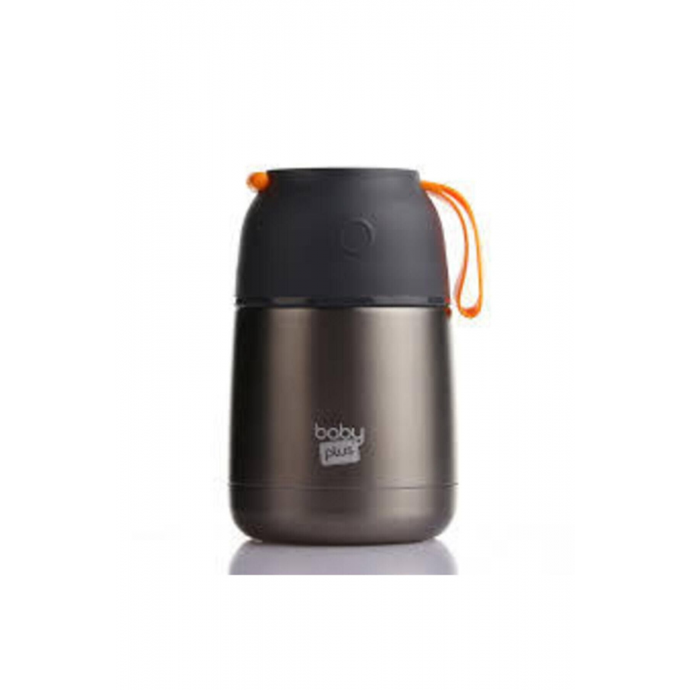 Vakumlu Çift Taraflı Bebek Mama Saklama Termosu 450ml