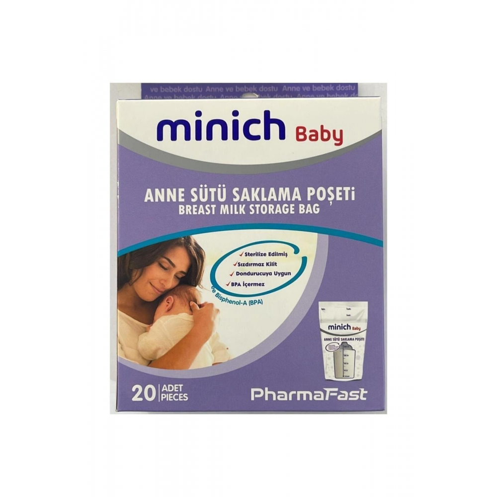 Süt Saklama Poşeti 20'li