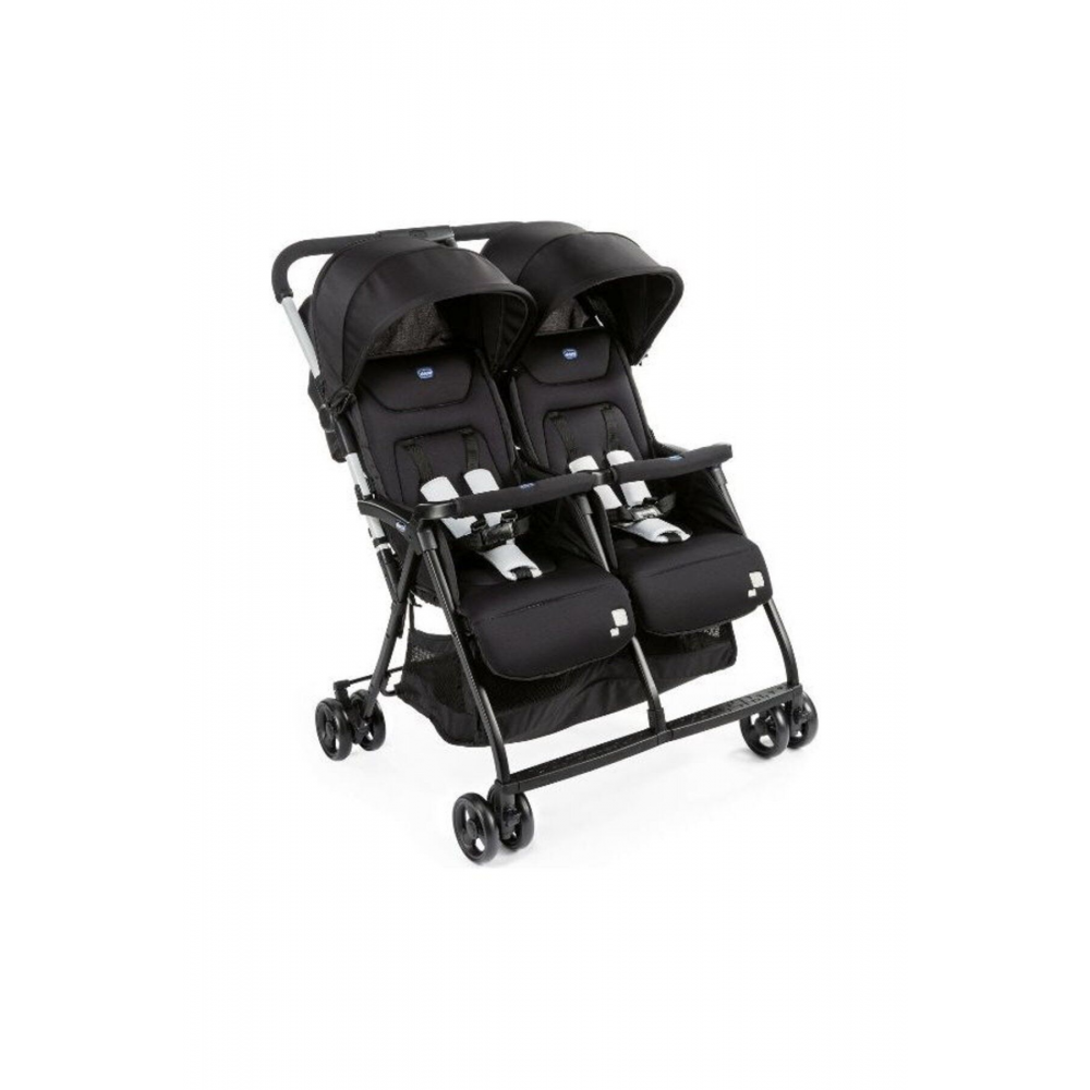Ohlala Ikiz Bebek Arabası - Siyah