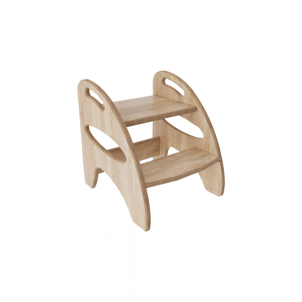 Montessori Çocuk Ve Yetişkin Basamak/tabure/yükseltici