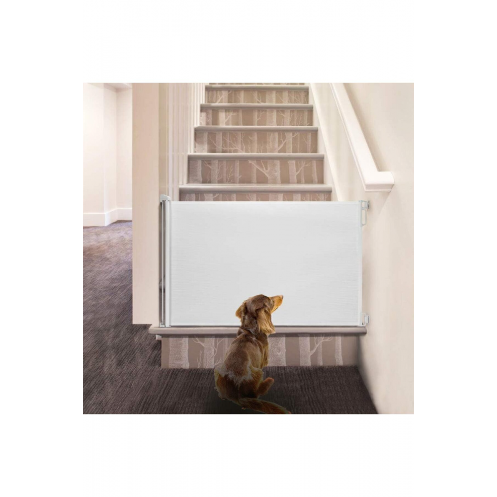 Çocuk Güvenlik Kapısı 0-140 Cm Merdiven Kapısı Toplanabilir Bebek Kapısı Köpek Kapısı