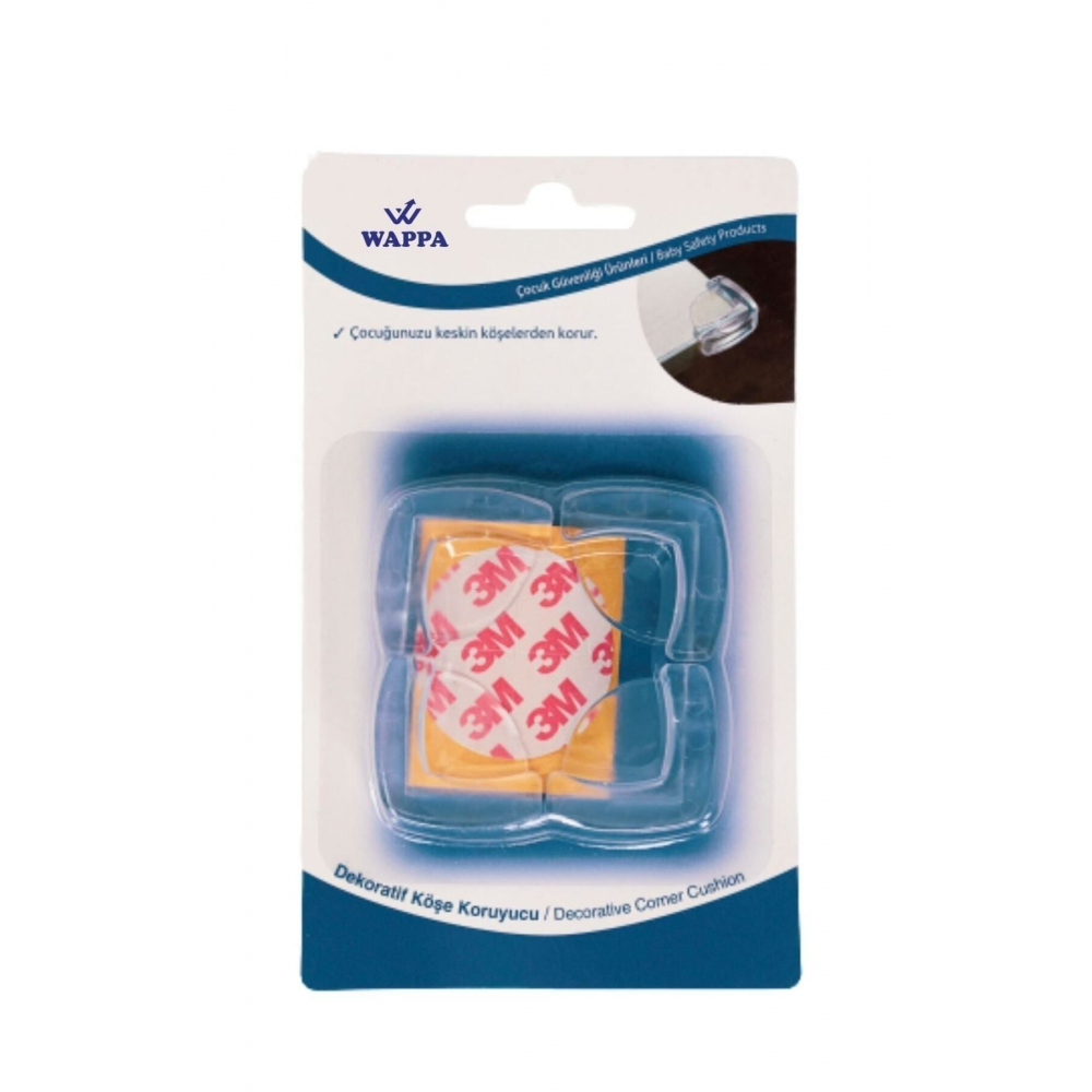 8 Adet Silikon Köşe Koruyucu 8 Adet