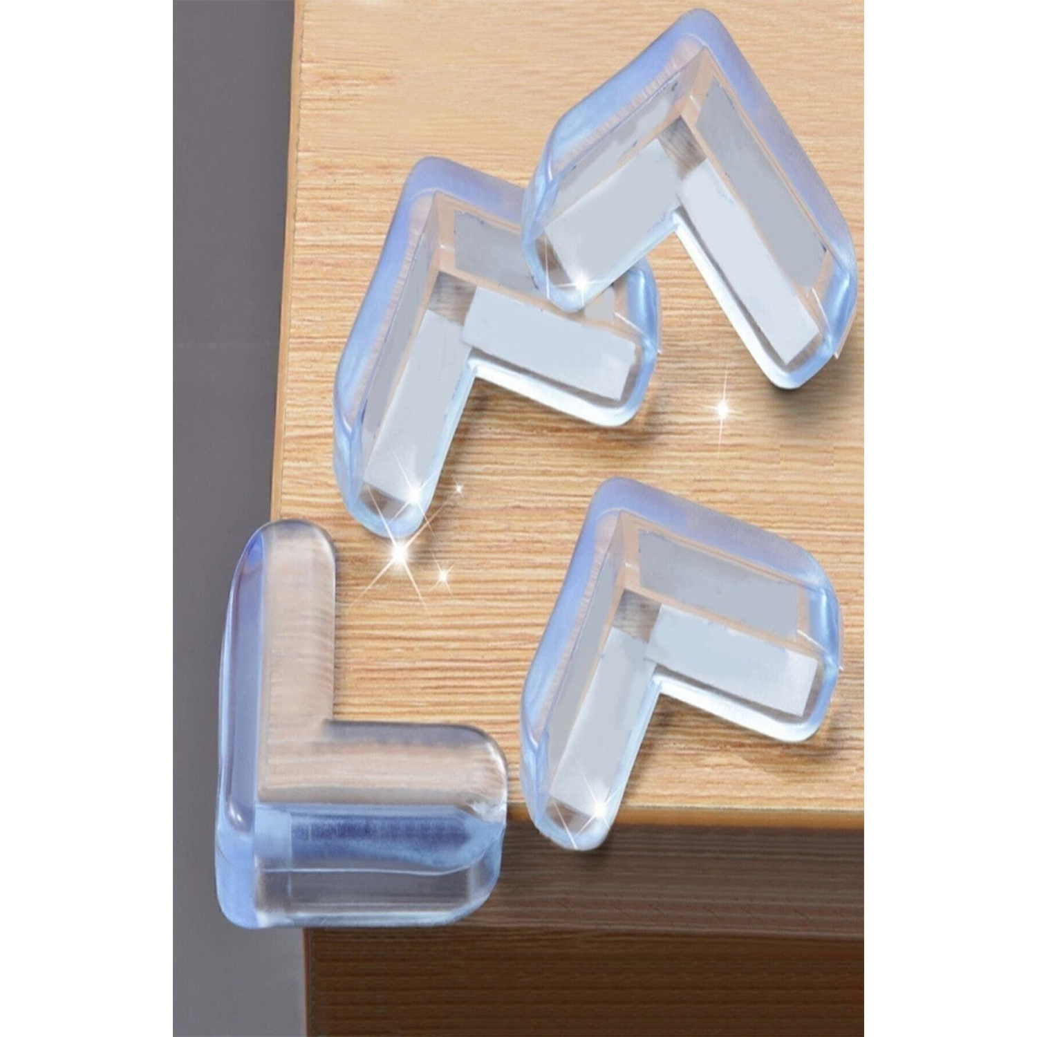 Slikon Köşe Koruyucu 8 Adet Çocuk Güvenlik