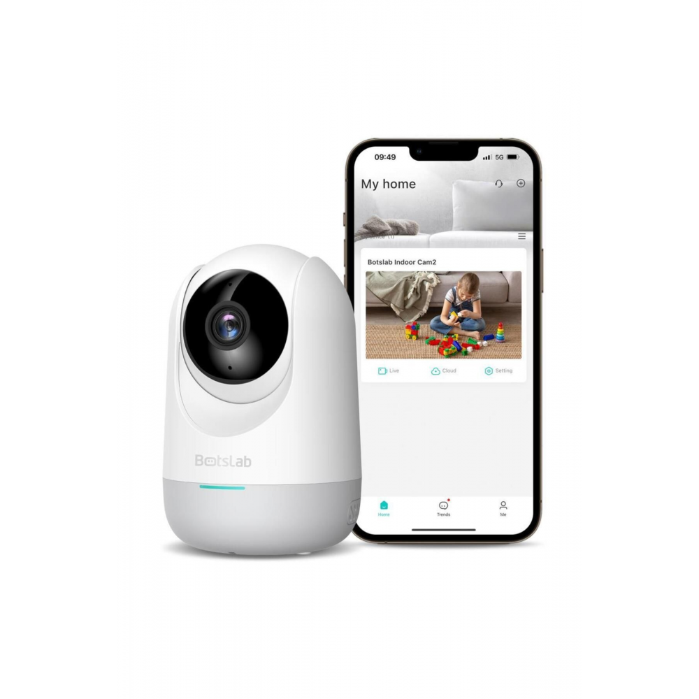 360 C211 2k Pro Wifi 360° Akıllı Güvenlik Kamerası Bebek Monitörü Evcil Hayvan Kamerası Iç