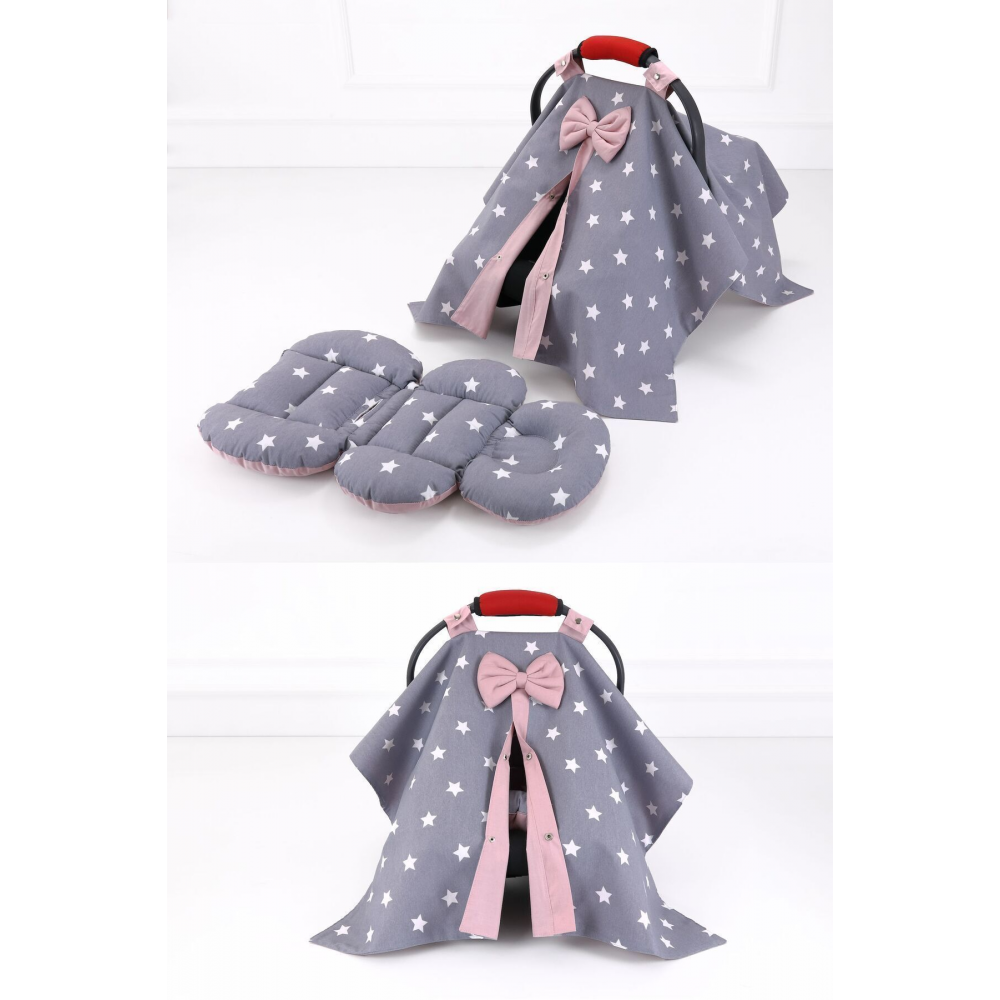 Puset Örtüsü Puset Minderi 2 Parça - Bel Destekli