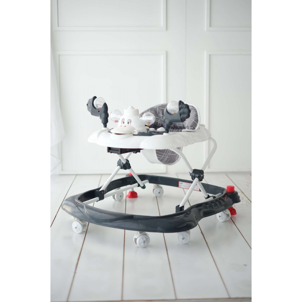 Vak Vak Stoperli Müzikli Yürüteç Füme