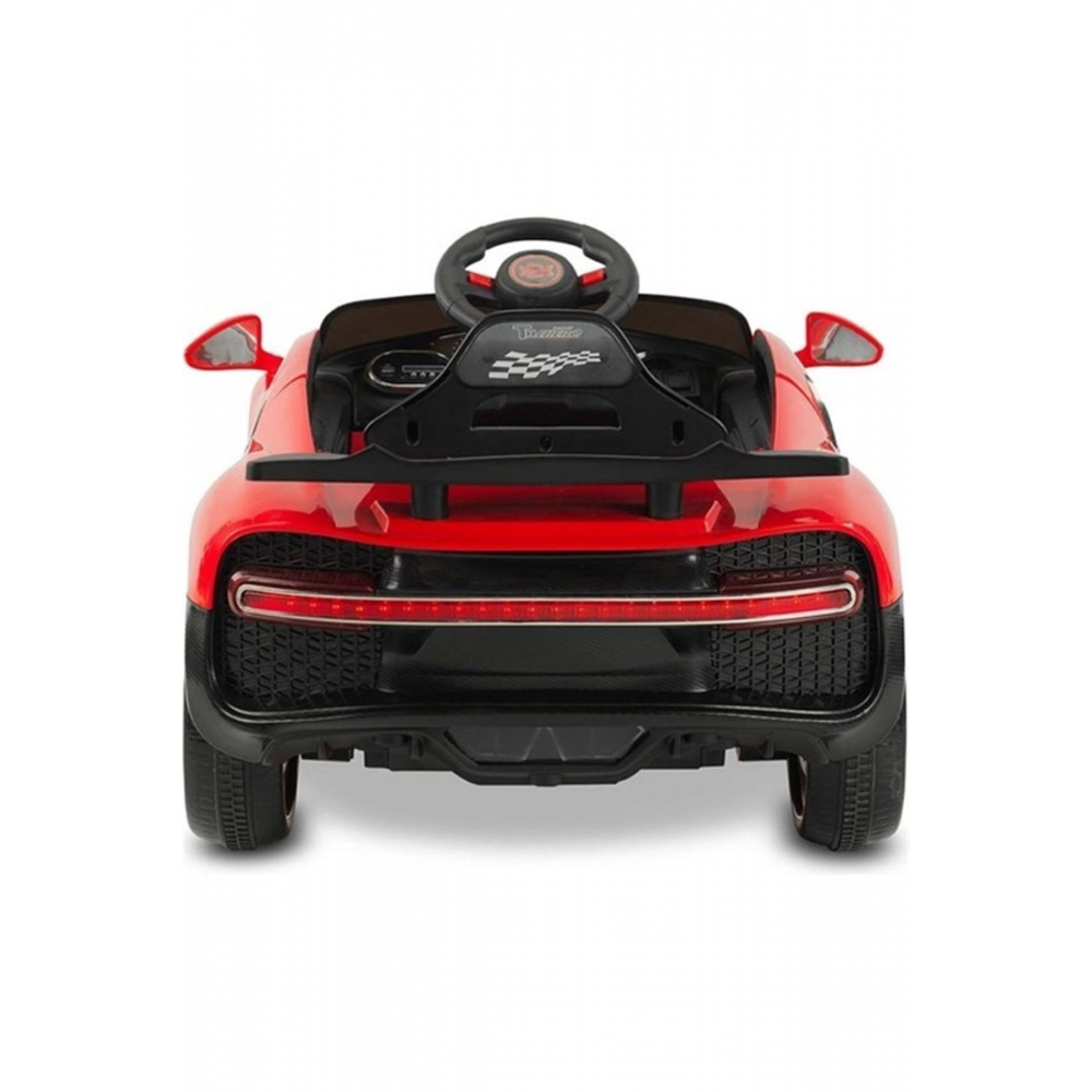 4040 Bugo Bugatti 12 Volt Uzaktan Kumandalı Akülü Çocuk Arabası Kırmızı