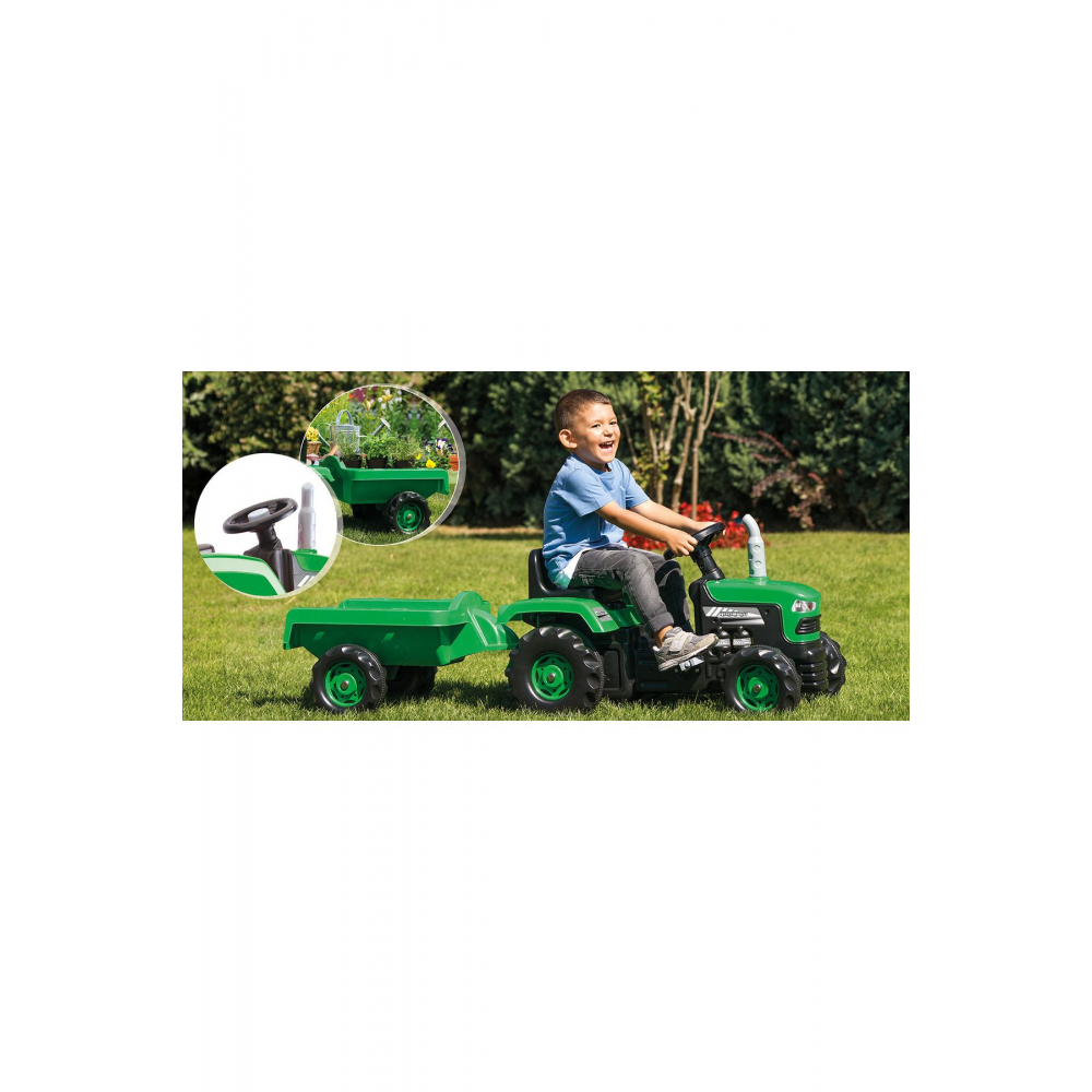 Römorklu Pedallı Traktör 8053