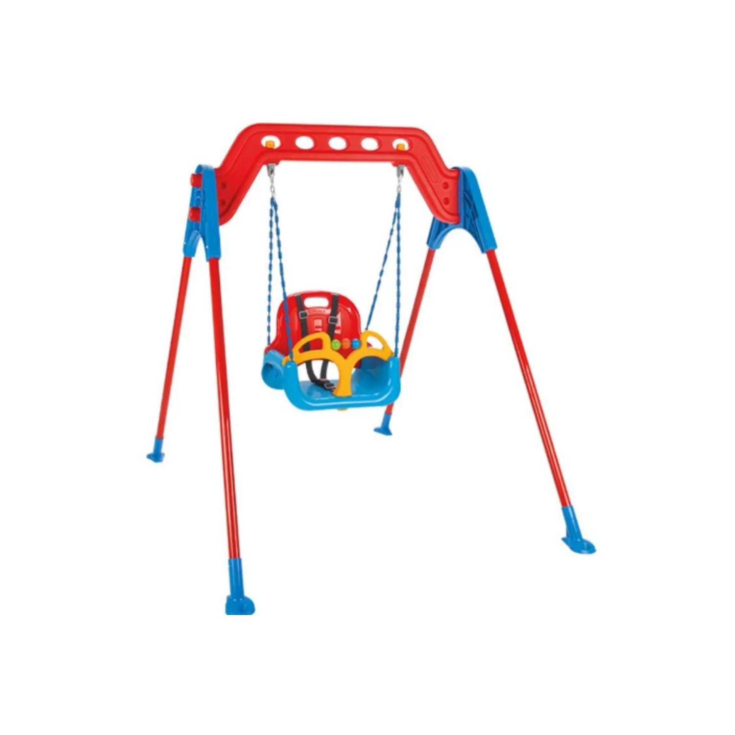 Pilsan 07-968 Ayaklı Zincirli Samba Salıncak Park Bahçe Oyuncakları