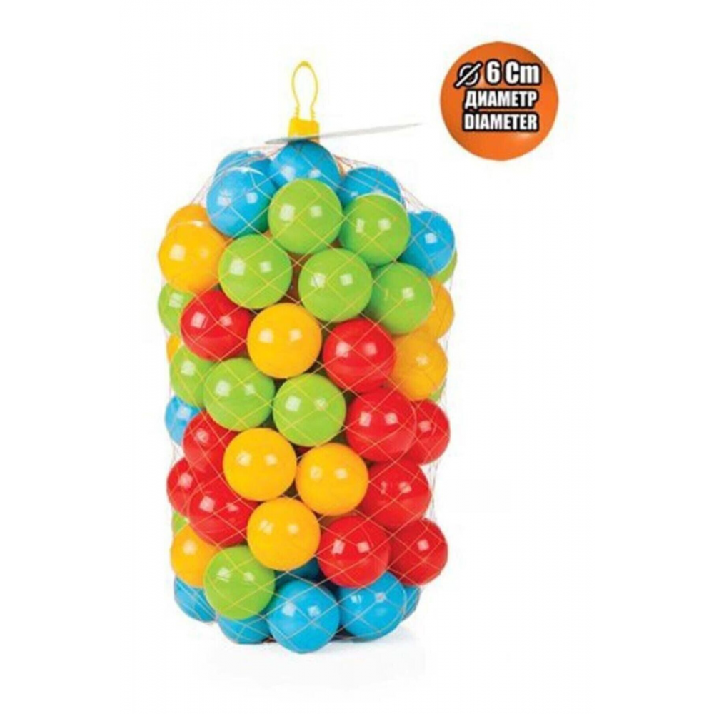 114 Cm Kristal Havuz + 100 Adet 6cm Top + Pompa