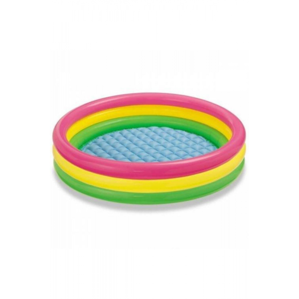 Eğitici Bebek Oyuncakları Seti Şişme Havuz 86cm - Top - Bultak - Mini Kule