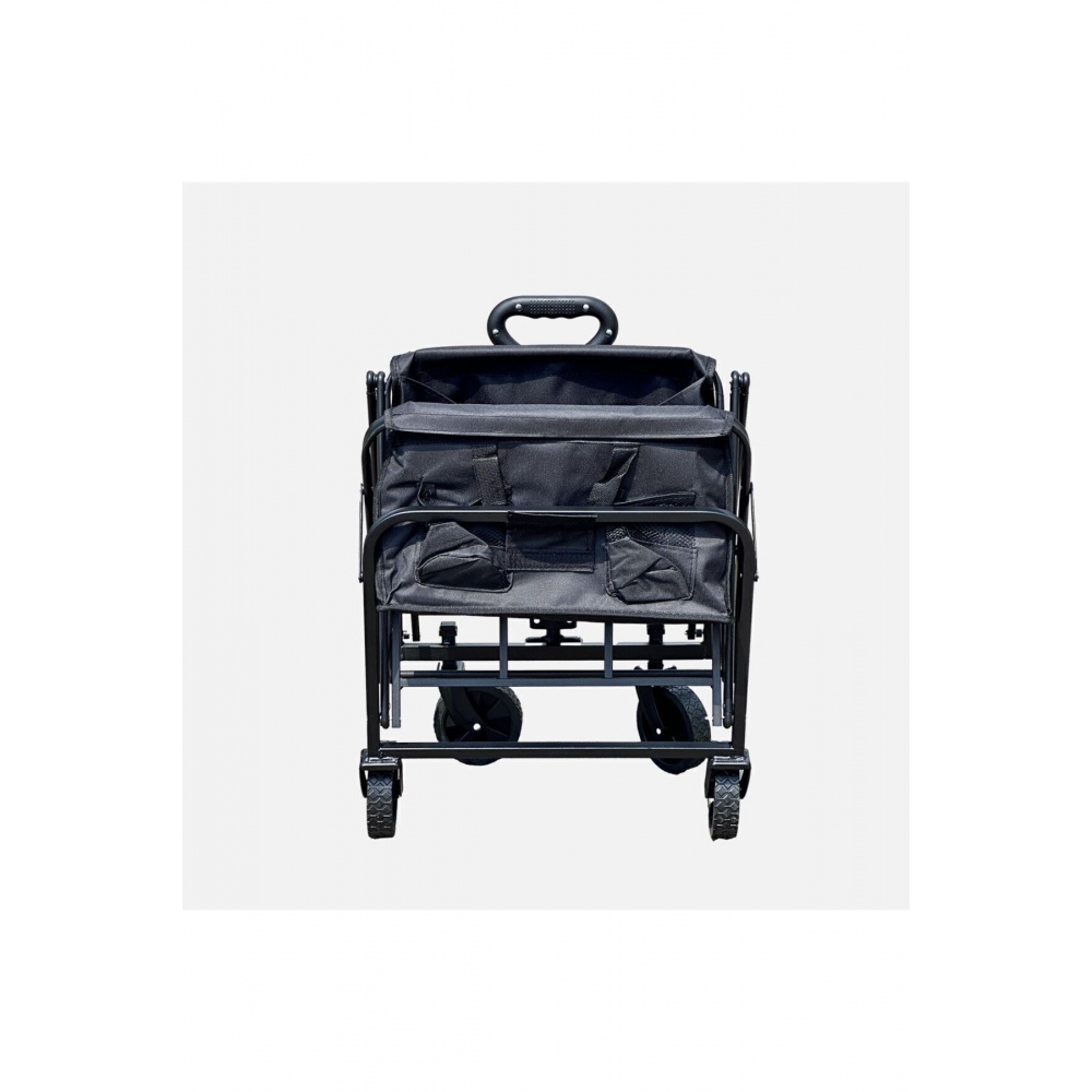 Plaj arabası katlanır vagon tarzı 60 kg kadar