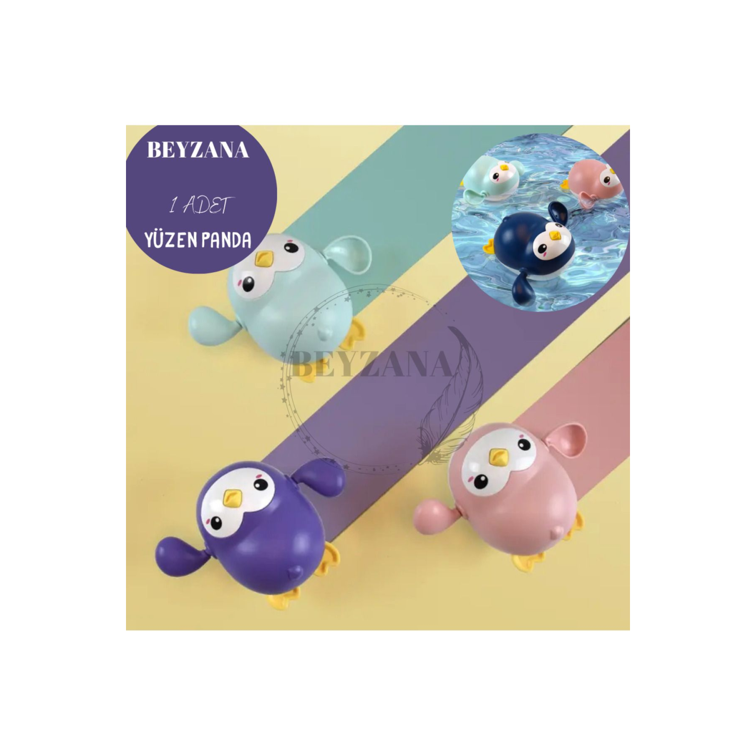 Kurmalı Bebek Banyo Oyuncağı Banyo Küvet Havuz Deniz