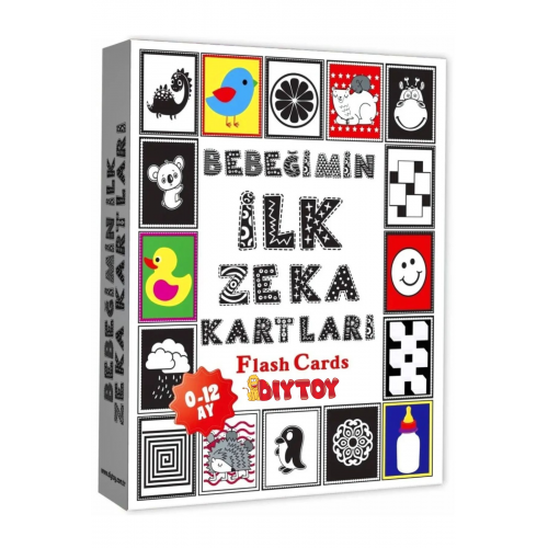Diytoy Bebeğimin Ilk Zeka Kartları Flash Cards