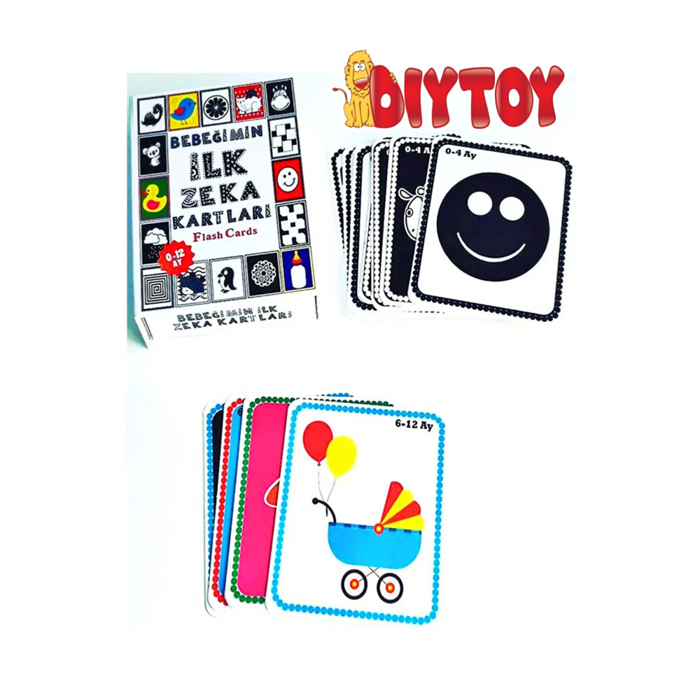 Diytoy Bebeğimin Ilk Zeka Kartları Flash Cards