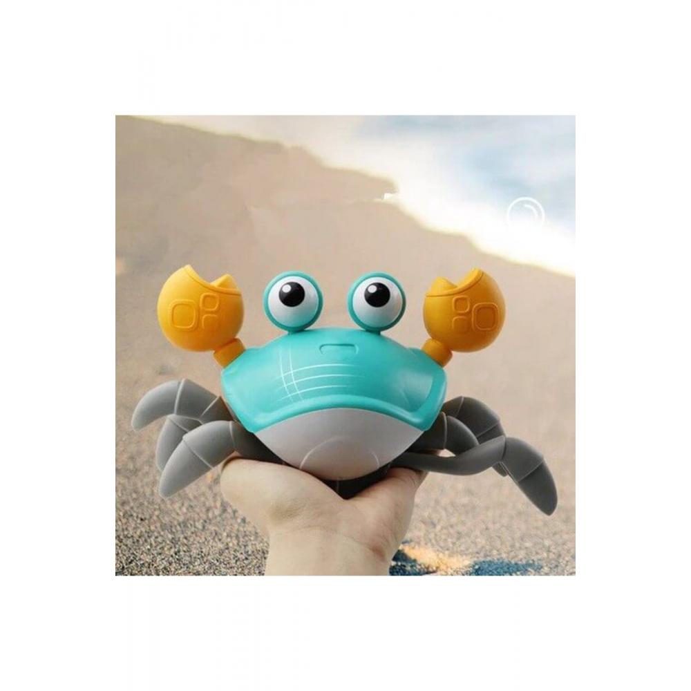 Yengeç Emekleme Oyuncağı Yeşil Renk (Şarj Edilebilir)