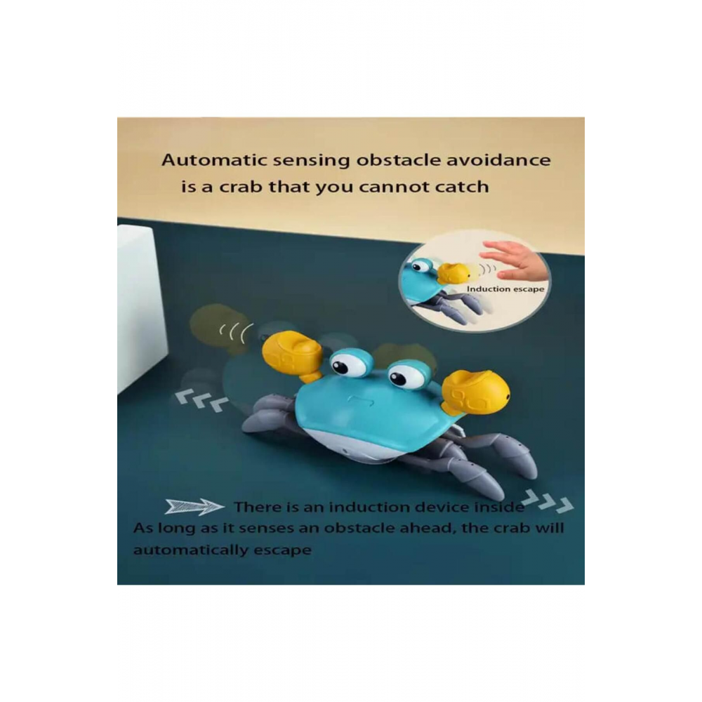 Yengeç Emekleme Oyuncağı Yeşil Renk (Şarj Edilebilir)