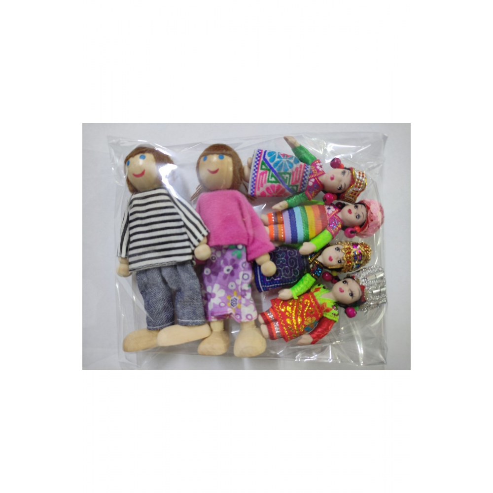 Aile Seti 6'lı (EVCİLİK SETLERİ İÇİN)