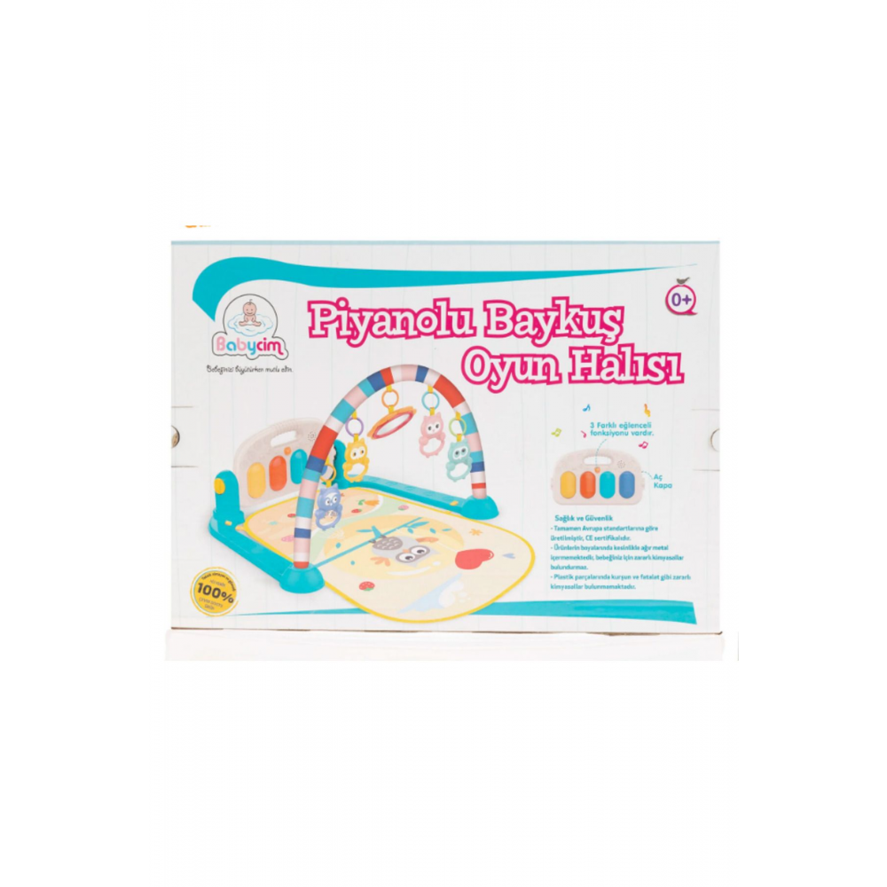 Babycim Piyanolu Baykuş Oyun Halısı
