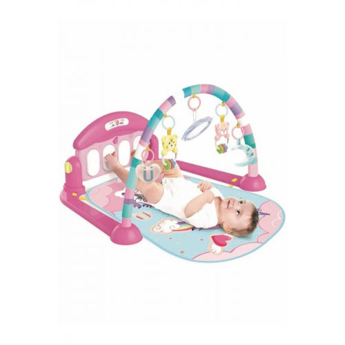 Piyanolu Unicorn Oyun Halısı