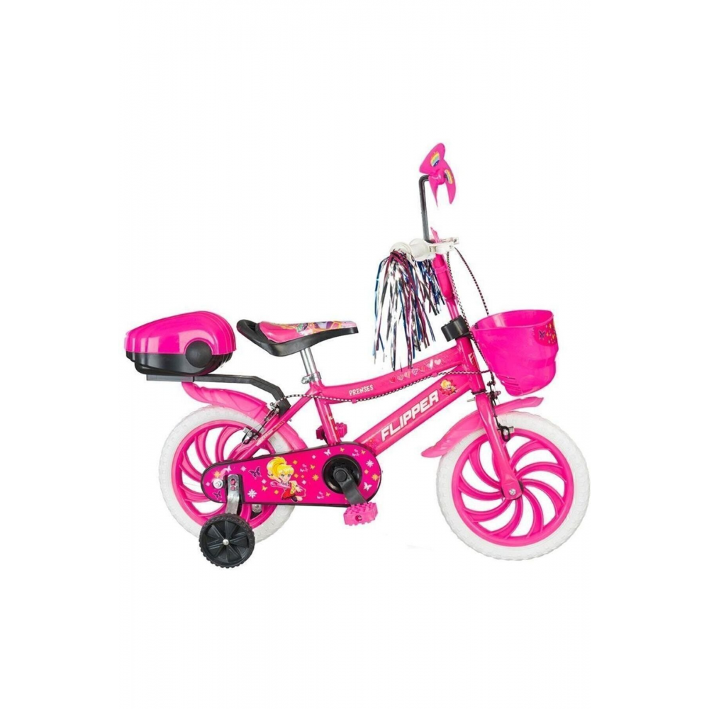 Group Pembe 15 Jant 4 Tekerlekli Çocuk Bisikletli