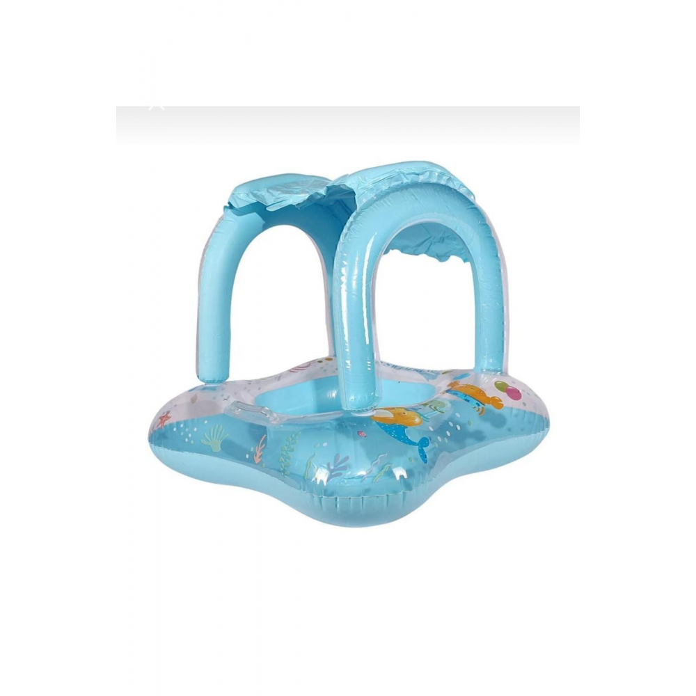 Eynis Mavi Bebek Havuz Ve Deniz Simidi, Baby Pool Toılet,0-3 Yaş