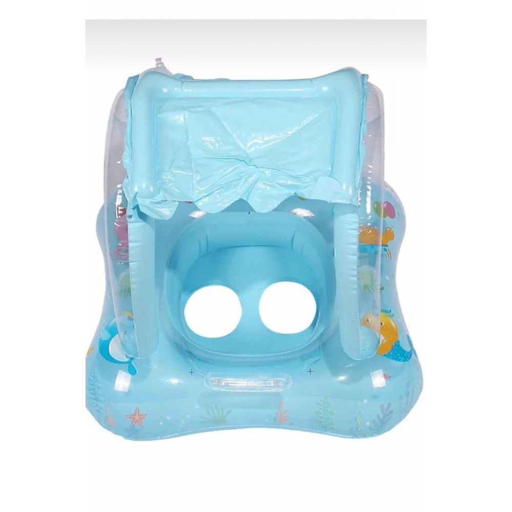 Eynis Mavi Bebek Havuz Ve Deniz Simidi, Baby Pool Toılet,0-3 Yaş