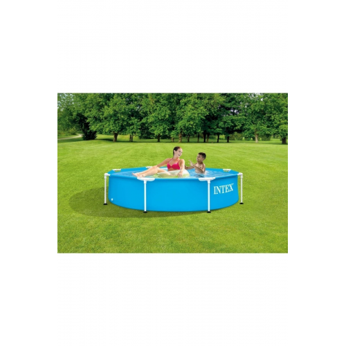 Prefabrik Büyük Aile Havuzu 244x51 Cm Yuvarlak Ih28205